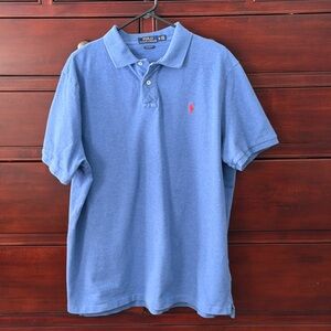 Ralph Lauren Classic Blue Polo Shirt